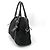 Prada Borsa Tote Dome in Nylon e Vitello Morbido Borsa a Spalla - vista 12