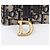 Dior Saddle Verticale Oblique Jacquard Chain Strap Pouch Blau - Ansicht 3