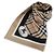 Burberry Seidenschal mit Check Muster Beige - Ansicht 3