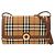 Burberry Borsa a tracolla in cotone Check
