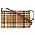 Burberry Borsa a tracolla in cotone Check - vista 3