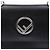 Fendi Borsa a spalla tote Kani in pelle nera - vista 3