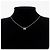 Hermès Collana a catena in argento con mini pendente - vista 2