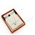Hermès Collana a catena in argento con mini pendente - vista 7