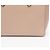 Tote Prada Shopper Schultertasche mit Metall-Logo Rosa - Ansicht 7