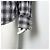 Tom Ford Wool Check Button Shirt for Men - view 3