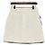 Chanel Minifalda de tweed blanco écru - vista 4
