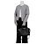 Givenchy Borsa a spalla Antigona piccola in pelle di capra nera - vista 12