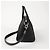 Givenchy Borsa a spalla Antigona piccola in pelle di capra nera - vista 3