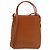 Chloé Micro Tote Bag Braun mit besticktem Logo