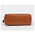 Chloé Micro Tote Bag Braun mit besticktem Logo - Ansicht 6