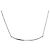 Tiffany & Co Collana con pendente Large Smile in oro bianco