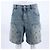 Louis Vuitton Shorts de travail en denim Monogram Carpenter - vue 4