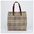 Burberry Borsa Tote Haymarket Check - vista 4