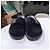 Louis Vuitton Suede Mules Silver-tone Black (Size - view 2