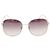 Balenciaga Gafas de sol con montura dorada