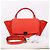 Trapèze Céline Borsa Trapeze Small Orange Top Handle - vista 12