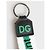 Dolce & Gabbana Green Logo Polyester Silver Brass Holder Keychain Keyring - view 2