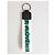 Dolce & Gabbana Green Logo Polyester Silver Brass Holder Keychain Keyring - view 4