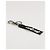 Dolce & Gabbana Black White Polyester DG Logo Silver Men Keychain Keyring - view 4