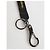 Dolce & Gabbana Black Yellow Polyester DG Logo Silver Keychain Keyring - view 3