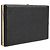 Dolce & Gabbana Clutch da sera in pelle nera con cornice dorata - vista 2