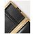 Dolce & Gabbana Clutch da sera in pelle nera con cornice dorata - vista 6
