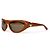 Bottega Veneta Gafas de sol de acetato marrón - vista 2