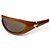 Bottega Veneta Gafas de sol de acetato marrón - vista 3