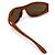 Bottega Veneta Gafas de sol de acetato marrón - vista 5