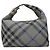 Burberry Borsa in poliammide verde - vista 3