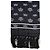 Dolce & Gabbana Foulard sciarpa da uomo in seta nera con frange Crown - vista 2