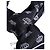 Dolce & Gabbana Foulard sciarpa da uomo in seta nera con frange Crown - vista 4