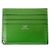 Hermès Celiere Logo Twill Kartenetui Vert Yucca Green