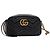 Gucci Pequena mala de ombro e crossbody matelassé com corrente