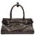 Prada Mini Tote Bag aus braunem Leder - Ansicht 2