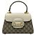 Gucci Horsebit Beige/Ebony GG Supreme - vista 2