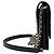 Chanel Classic WOC Square Lambskin Black Gold Series - vista 4