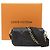 Louis Vuitton Portafoglio Bubblegram con tracolla Black