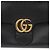 Gucci Borsa a spalla Mini Tote GG Marmont Nera - vista 3