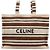 Céline Jacquard-Stoff Multi-Color Tote Bag und Schultertasche - Ansicht 4