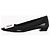 Roger Vivier Décolleté Bell Bivière Black Low Heel Pumps - vista 3