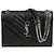 Autre Marque Sac à chaîne moyen enveloppe Monogram Noir