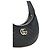 Gucci Borsa a tracolla in vitello nero - vista 3