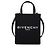 Givenchy Bolso Tote de Algodón Negro