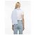 Bufanda Givenchy azul de lana y seda - vista 4