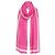 Lenço quadrado grande rosa de lã e seda Givenchy