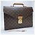 Louis Vuitton Pasta Briefcase Monogram Unissex - vista 4