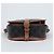 Céline Borsa Tripole Canvas Medium Polka Bag Tan - vista 6