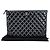 Clutch Chanel 19 in vernice marrone